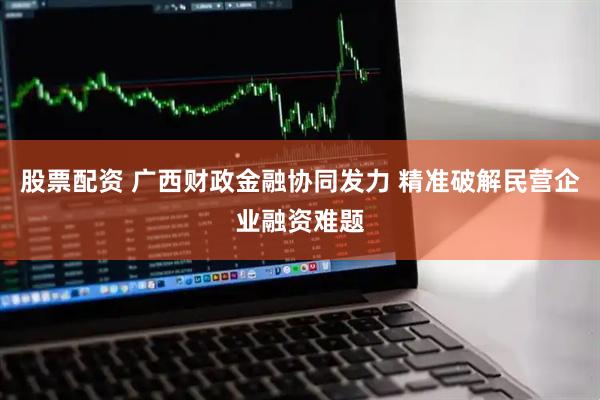 股票配资 广西财政金融协同发力 精准破解民营企业融资难题