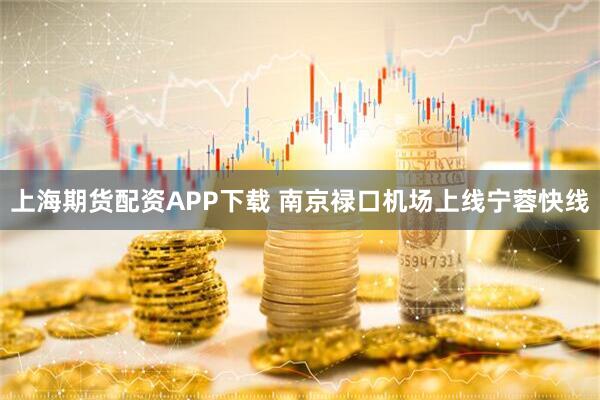 上海期货配资APP下载 南京禄口机场上线宁蓉快线